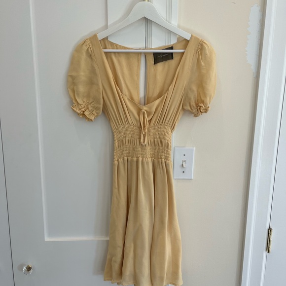 Reformation yellow mini dress, 2 - Picture 5 of 10